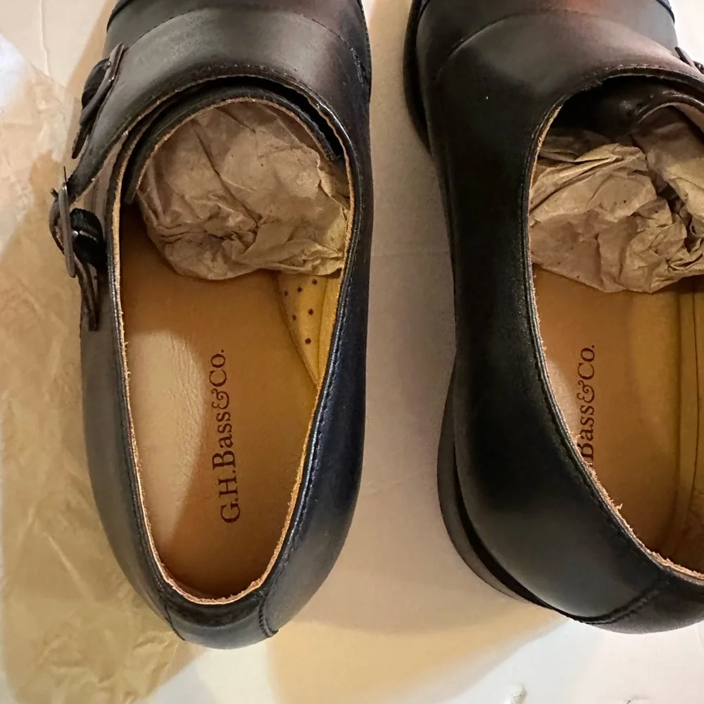 GH Bass Julian Double Monk Strap Dress Shoe